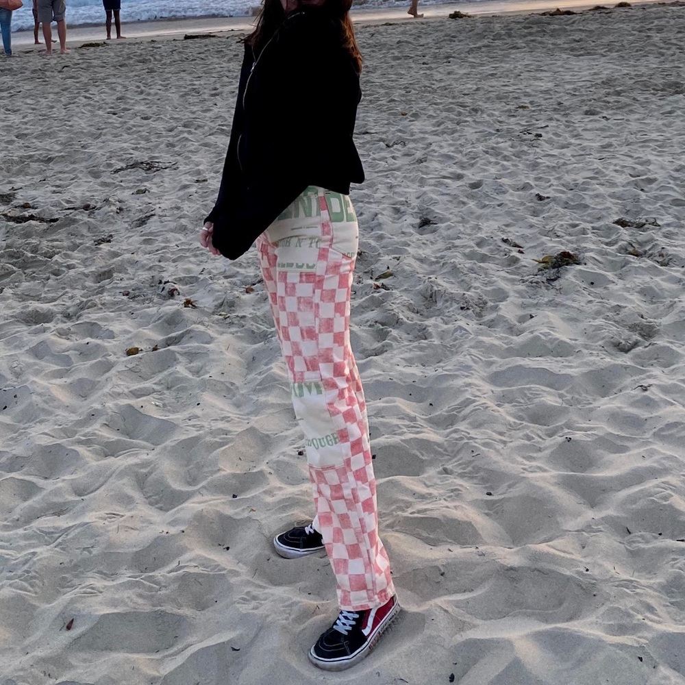 Urban Outfitters Checkers Jeans